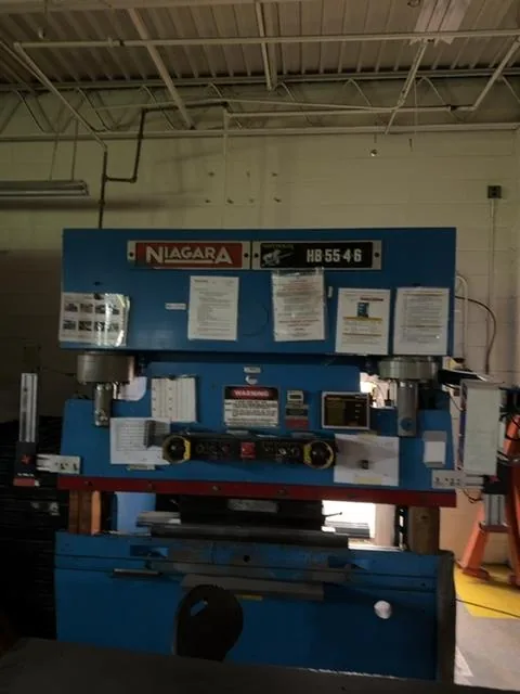 NIAGARA HB-55-4-6 55 Ton Press Brake Metal Forming Machine
