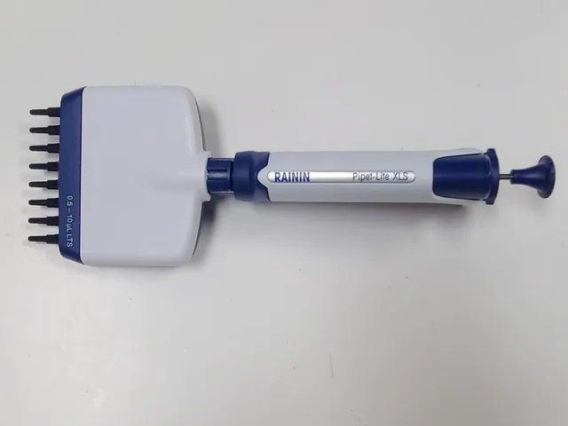 Rainin Pipet-Lite L-10 XLS 8-Channel Manual Pipet