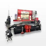 Amada HD1303NT 130 Ton CNC Hydraulic Press Brake 10 ft AMNC Touchscreen