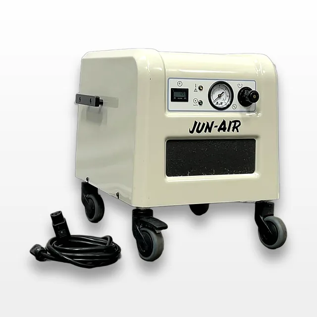 Jun-Air 85R-4P Oil-less Air Compressor 16 bar Medical Indoor 115V 60Hz