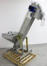 Shibuya Hoppmann EP04/06 Prefeeder Stainless Steel Elevating Conveyor