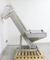 Shibuya Hoppmann EP04/06 Prefeeder Stainless Steel Elevating Conveyor