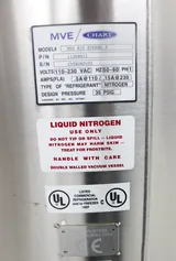 MVE/Chart MVE 810 Eterne F Cryogenic Storage Tank -190C 370L