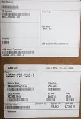 ABB ACH580-PCR-03A0-4 Control Drive 400/460V 50/60Hz New in Open Box