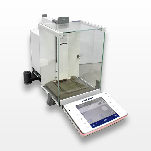 Mettler Toledo XPE205 Analytical Balance Static Detect 120V 50/60Hz