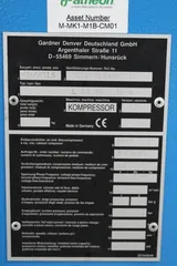 Compair L18 RS Air Compressor Reliable Energy Saving Solution 2013