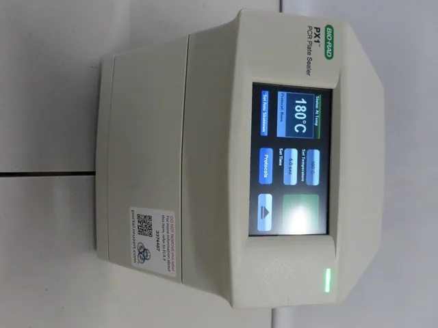 BIO-RAD PX1 PCR Plate Sealer Laboratory Equipment 120V 50/60Hz, Good Condition