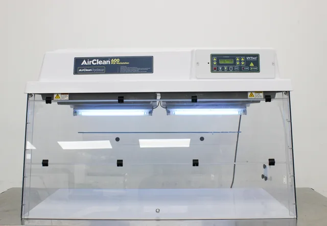 Airclean Systems AC648LFUVC PCR Workstation ISO 5 HEPA UV