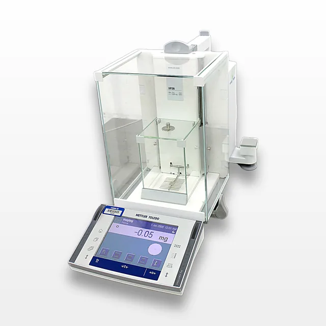 Mettler Toledo XP26 Analytical Balance Door Issue Touchscreen 120V 50/60Hz