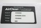 Airclean Systems AC632DBC 600 PCR Workstation w/ UV & Light Functionality