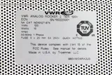 VWR Analog Rocker 10127-876 Laboratory Shaker 120V 60Hz Very Good Condition