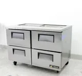 True TSSU-48-12D-4 Refrigerated Prep Table with 4 Drawers, 120V 60Hz