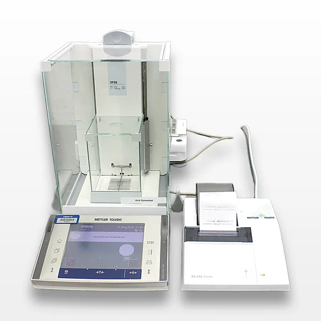 Mettler Toledo XP26 Analytical Balance with Printer 120V 50/60Hz