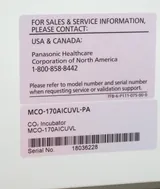 phcbi/panasonic MCO-170AICUVL-PA CO2 Incubator 165L SafeCell UV