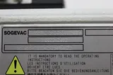 Leybold Sogevac SV65BIFC Vacuum Pump Compact 200/400V 50Hz/60Hz