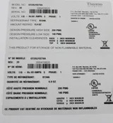 THERMO SCIENTIC GT20LFEETSA Lab Upright Freezer -20°C Functionality Tested