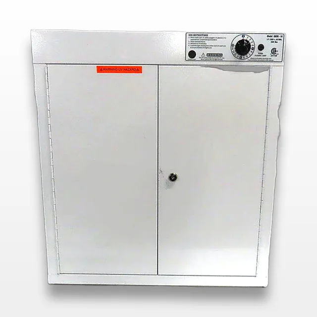 Eisco GGSN-10 Sanitizer Cabinet with Lockable Door - Good Condition