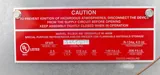 Marvel 6FAR Flammable Material Storage Refrigerator 6 cu ft 33-45°F
