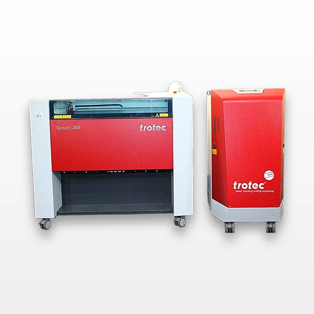 Trotec Speedy 360 Laser Engraving Machine w/ Software & Power Cables