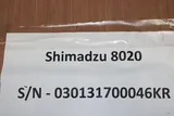 Shimadzu MALDI-8020 Mass Spectrometer Excellent Condition