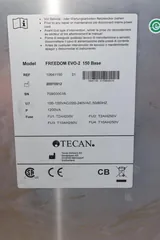 TECAN Freedom EVO-2 150 Base Liquid Handling Platform for Genomics & Drug Discovery