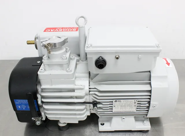 Leybold Sogevac SV40 BI Vacuum Pump Rotary Vane 220V Compact Design
