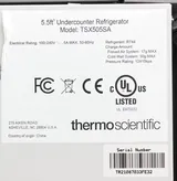 Thermo Scientific TSX505SA Refrigerator 120V 60Hz