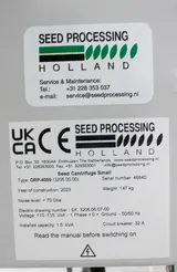 Seed Processing Holland DRP-4000 Seed Centrifuge Small 20.5 kg Capacity