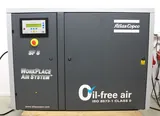 Atlas Copco SF8 Oilless Scroll Air Compressor, 116/145psi, Oil-Free Air