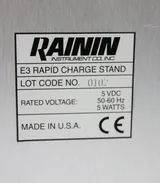 Rainin E3 Rapid Charge Stand & EDP3-Plus Digital Pipettes Set, Very Good