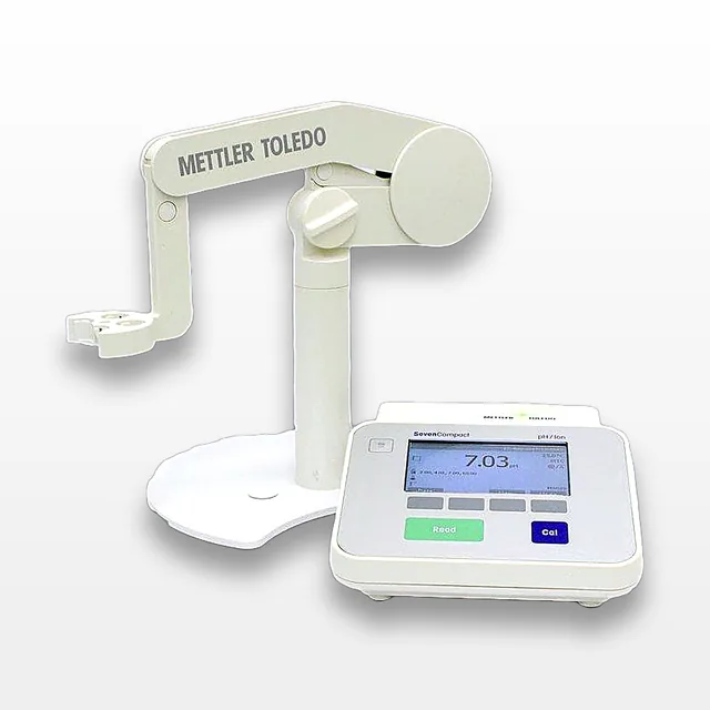 Mettler-Toledo SevenCompact S220 pH/Ion Meter with pH Stand, Preowned