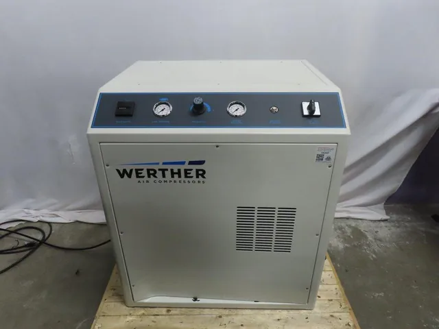 Werther 2/50/379D Air Compressor with Good Functionality and Cosmetic Wear