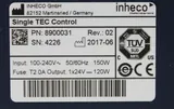 Inheco Single TEC Control 8900031, Temperature Controller with Power Cord