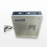 Werther 2/50/379D Air Compressor for Industrial Use, Near New Condition