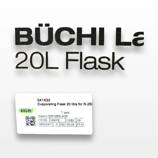 BUCHI Evaporating Flask 20 Litre for R-250 New Switzerland Lab Glassware