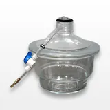 Kimble 31200-200 Vacuum Desiccator w/ Rotating Collar, 310mm Height