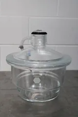 Kimble 31200-200 Vacuum Desiccator w/ Rotating Collar, 310mm Height