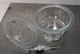 Kimble 31200-200 Vacuum Desiccator w/ Rotating Collar, 310mm Height