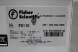 Fisher Scientific FS110 Ultrasonic Cleaner 117V Powers On Cosmetic Wear