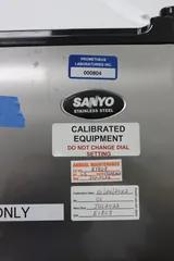 Sanyo SR-3660S Compact Refrigerator 3.6 Cu Ft Stainless Steel Office Dorm