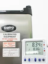 Sanyo SR-3660S Compact Refrigerator 3.6 Cu Ft Stainless Steel Office Dorm
