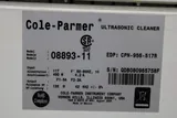 Cole Parmer Ultrasonic Cleaner 08893-11, 117V, 2009, Power Tested, Good Condition