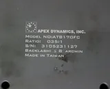 Apex Dynamics Inc ATB170FC Motor Precision Bevel Gearbox High Torque