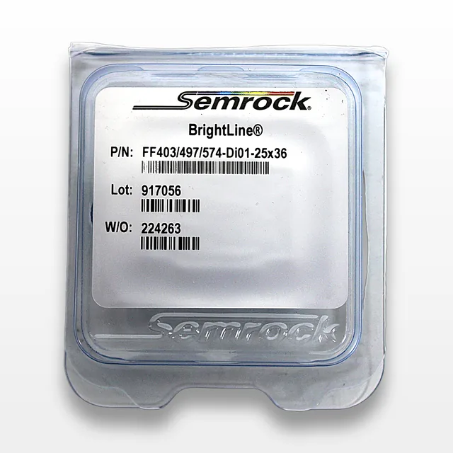 SEMROCK FF403/497/574-Di01-25x36 Dichroic Beamsplitter, VG Condition