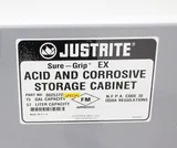 Justrite Sure Grip EX Acid Storage Cabinet 15 Gal Corrosive Storage