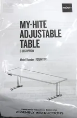 FRIANT C-LEG FSQAHT.BF.S3 My-Hite Adjustable Table Furniture Desk