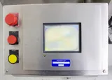 M & O Perry Industries RPC Alu-Crimp Sealing Machine with Feeder