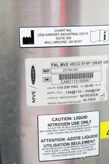 MVE/Chart MVE Heco 819P-190AF-GB Cryogenic Storage Tank -190C
