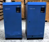 Hydrovane HV18 Rotary Vane Compressor Set of 2 with Tank, Fair Condition