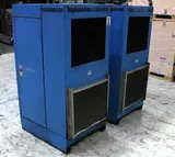 Hydrovane HV18 Rotary Vane Compressor Set of 2 with Tank, Fair Condition